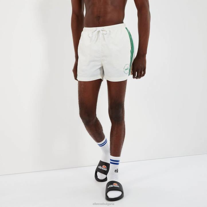 Ellesse мъже tenios плуват късо мръсно бяло облекло 80BR432