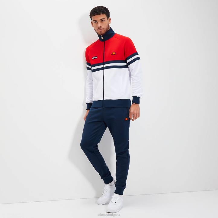 Ellesse мъже горна част на римини червено/бяло/морско синьо облекло 80BR323