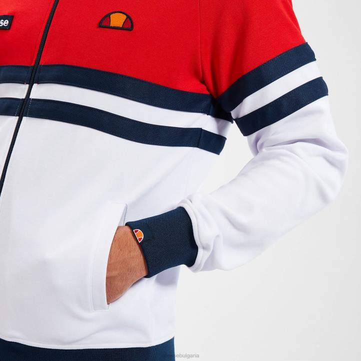 Ellesse мъже горна част на римини червено/бяло/морско синьо облекло 80BR323