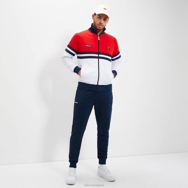 Ellesse мъже горна част на римини червено/бяло/морско синьо облекло 80BR323