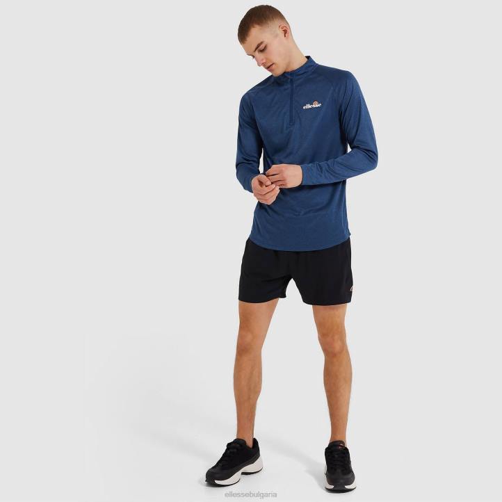 Ellesse мъже bovaro zip top marl военноморски флот облекло 80BR331