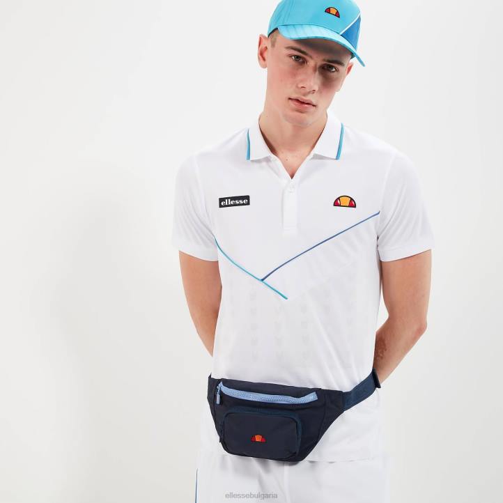 Ellesse мъже толбиак поло бяло облекло 80BR333