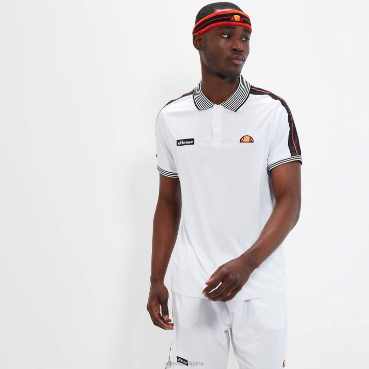Ellesse мъже поло на ниво бяло облекло 80BR399