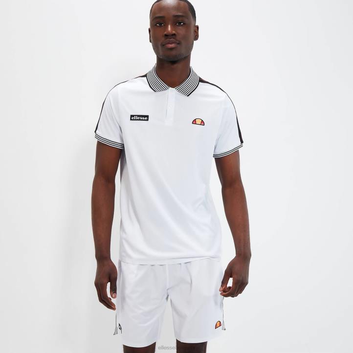 Ellesse мъже поло на ниво бяло облекло 80BR399