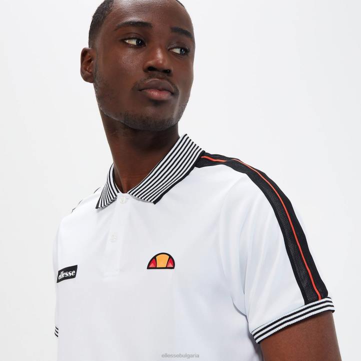 Ellesse мъже поло на ниво бяло облекло 80BR399