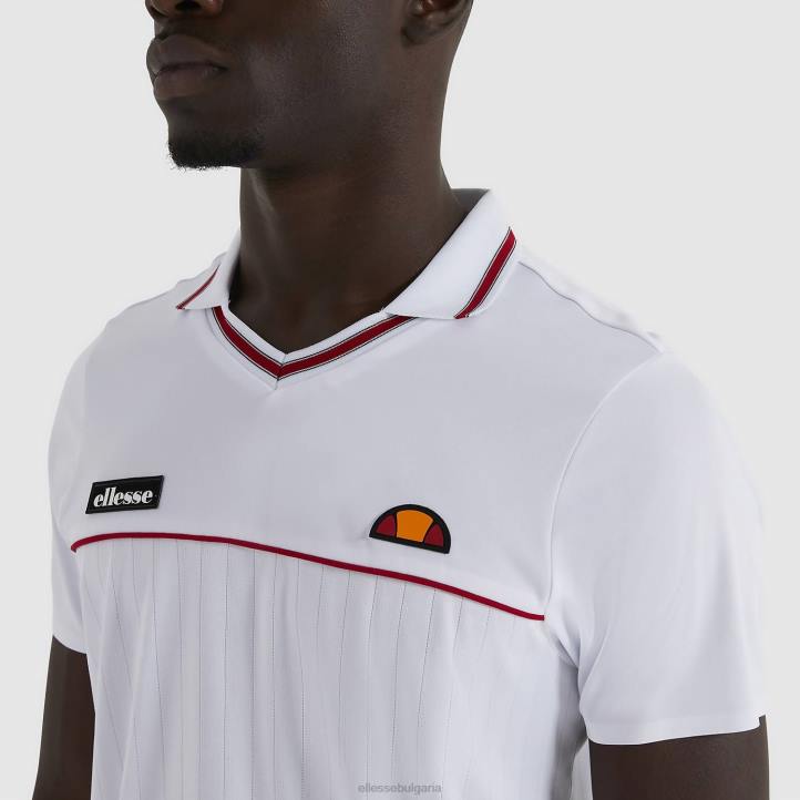Ellesse мъже поло тениска cruize бяло облекло 80BR476