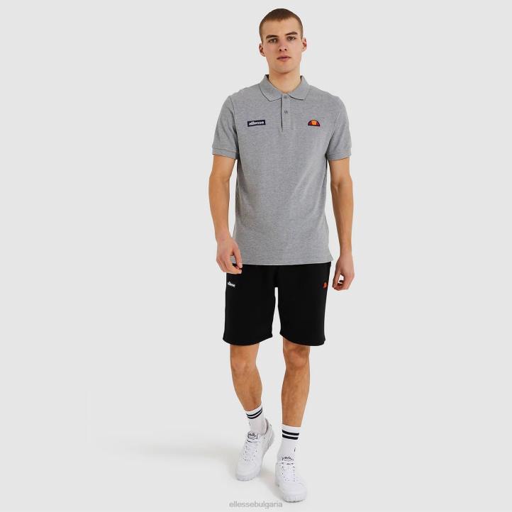 Ellesse мъже поло тениска montura сив мергел облекло 80BR383
