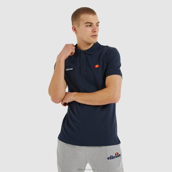 Ellesse мъже поло тениска montura военноморски флот облекло 80BR384