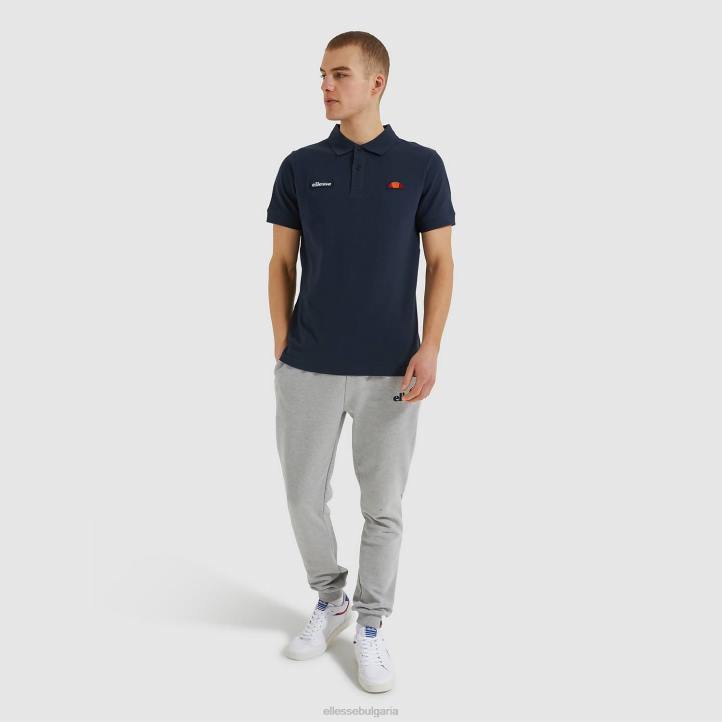 Ellesse мъже поло тениска montura военноморски флот облекло 80BR384