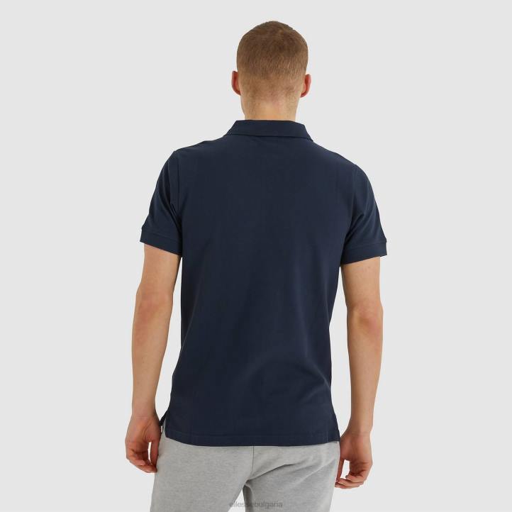 Ellesse мъже поло тениска montura военноморски флот облекло 80BR384