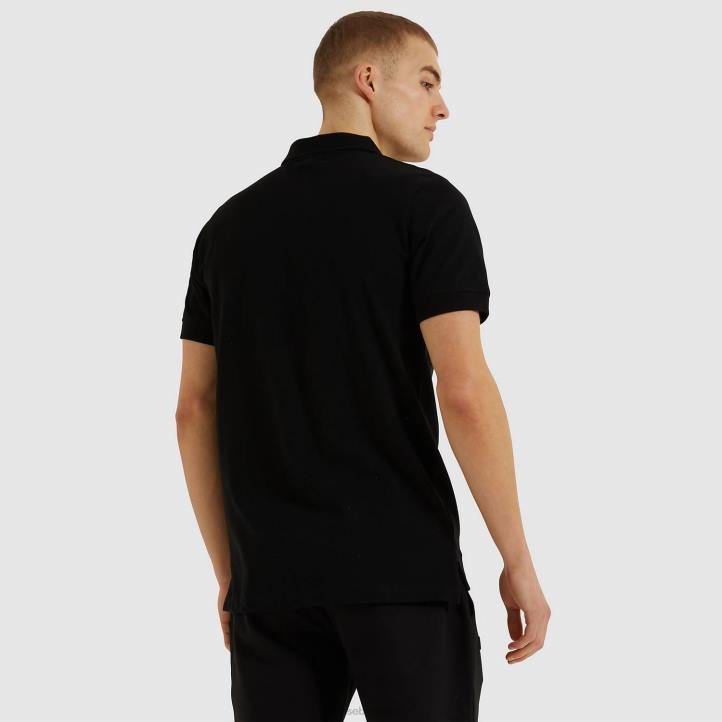 Ellesse мъже поло тениска montura черен облекло 80BR391