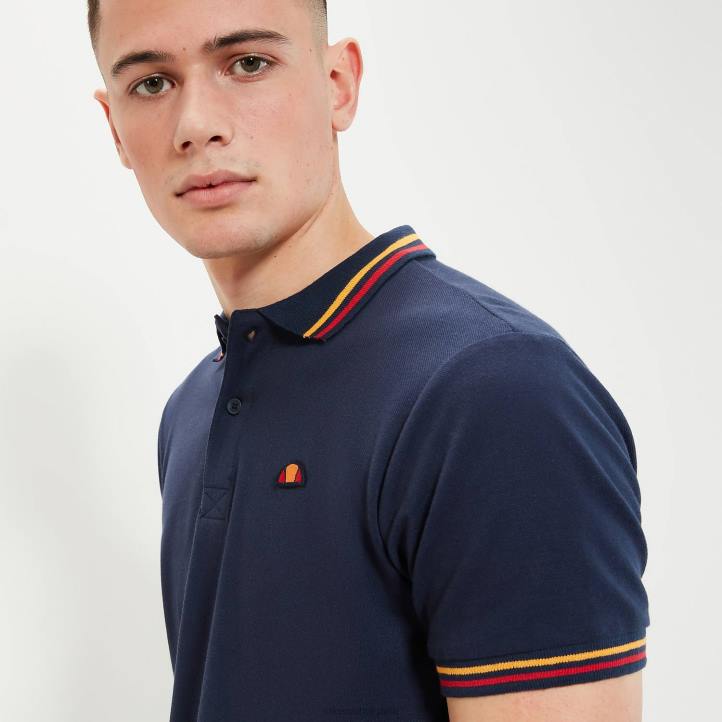 Ellesse мъже поло тениска rooks военноморски флот облекло 80BR387