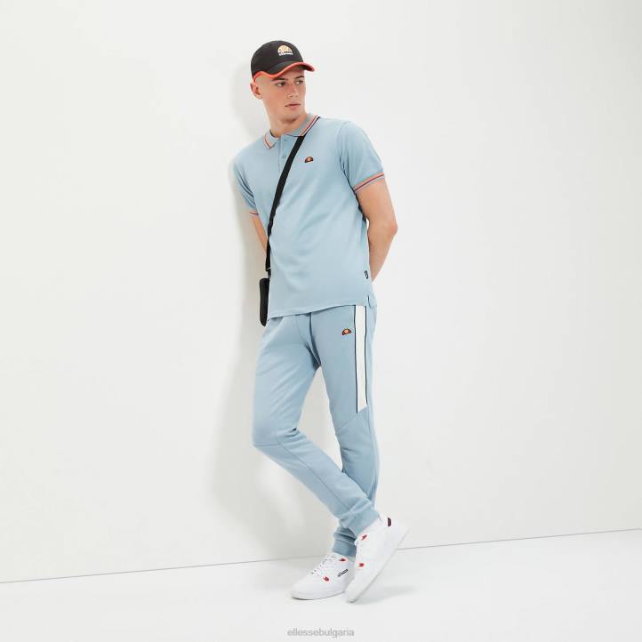 Ellesse мъже поло тениска rooks светло синьо облекло 80BR388
