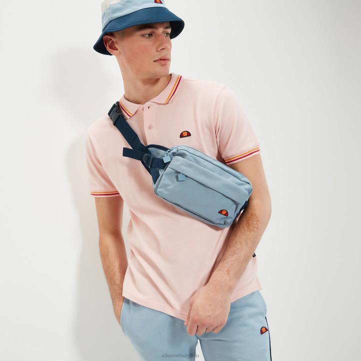 Ellesse мъже поло тениска rooks розово облекло 80BR389
