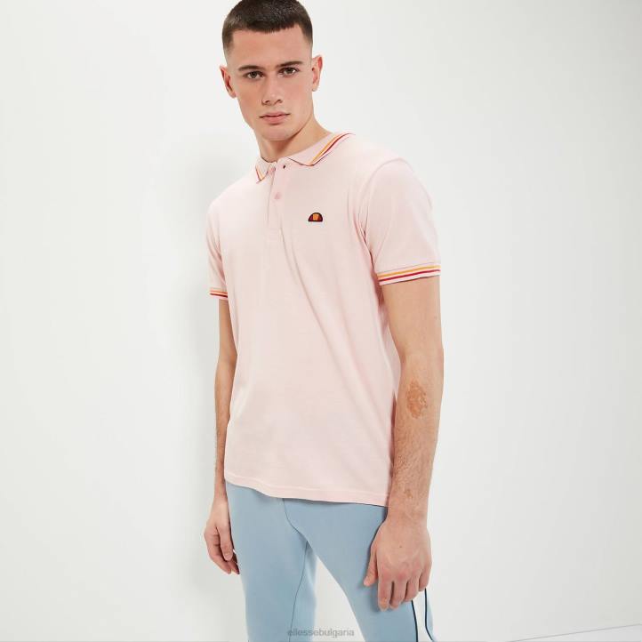 Ellesse мъже поло тениска rooks розово облекло 80BR389