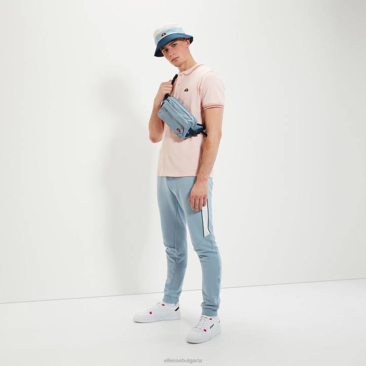 Ellesse мъже поло тениска rooks розово облекло 80BR389