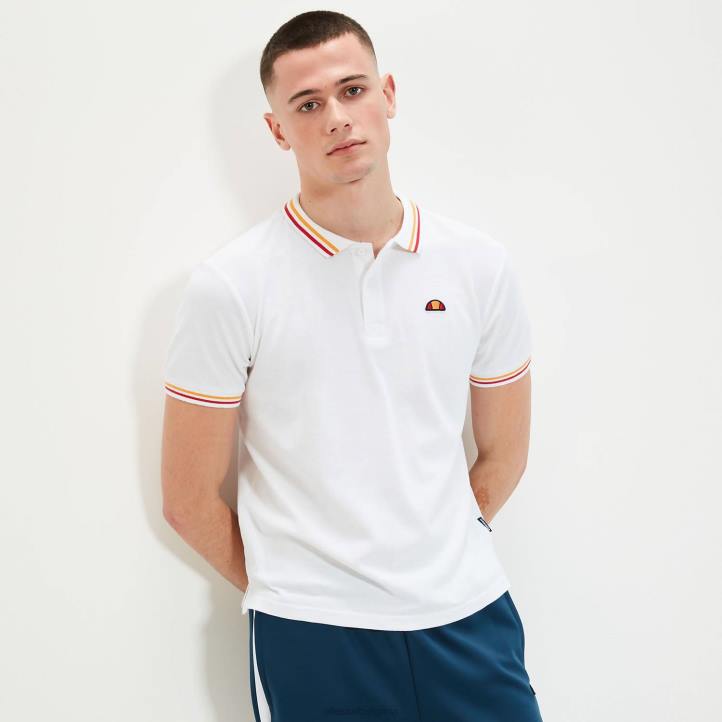 Ellesse мъже поло тениска rooks бяло облекло 80BR390