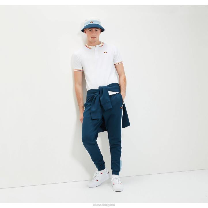 Ellesse мъже поло тениска rooks бяло облекло 80BR390