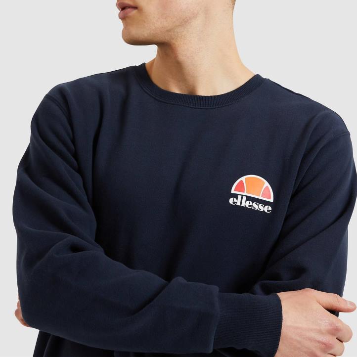 Ellesse мъже суичър diveria военноморски флот облекло 80BR308