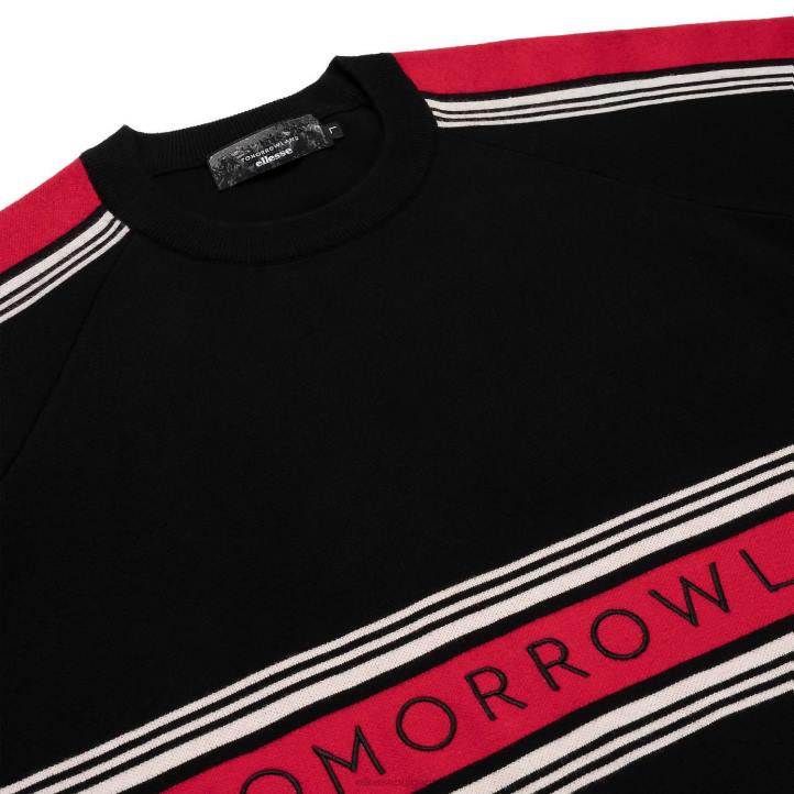Ellesse мъже плетен суичър tomorrowland черен облекло 80BR301