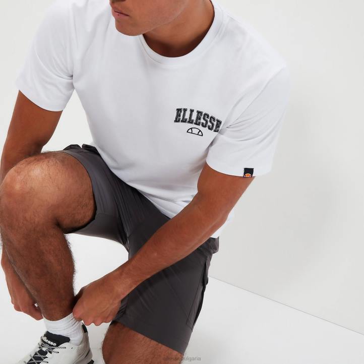 Ellesse мъже блейн тениска бяло облекло 80BR335