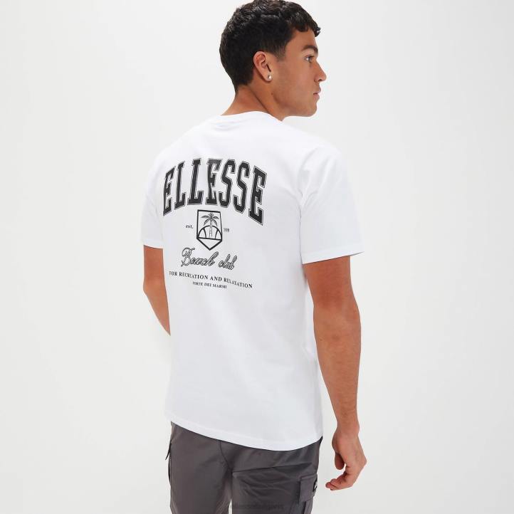 Ellesse мъже блейн тениска бяло облекло 80BR335