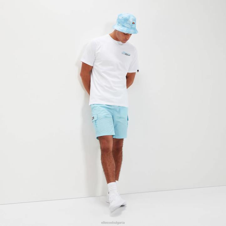 Ellesse мъже дървовино тениска бяло облекло 80BR336