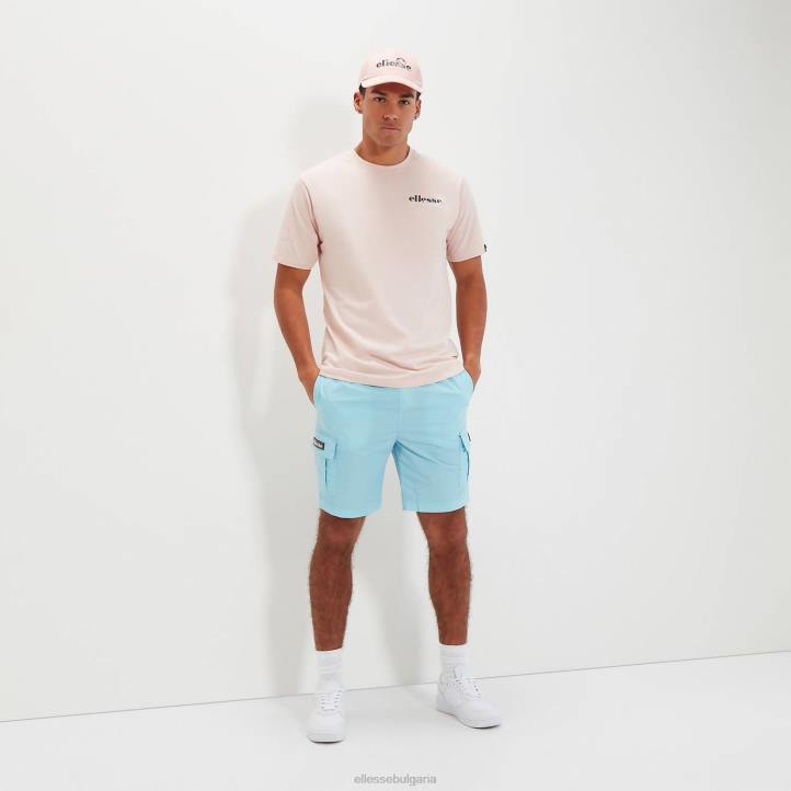Ellesse мъже дървовино тениска светло розово облекло 80BR337