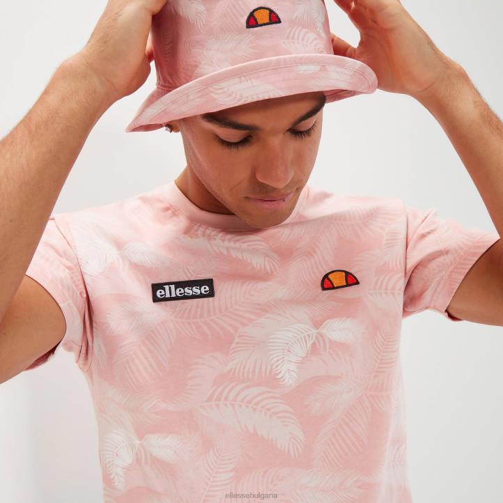 Ellesse мъже тениска на кристия светло розово облекло 80BR339
