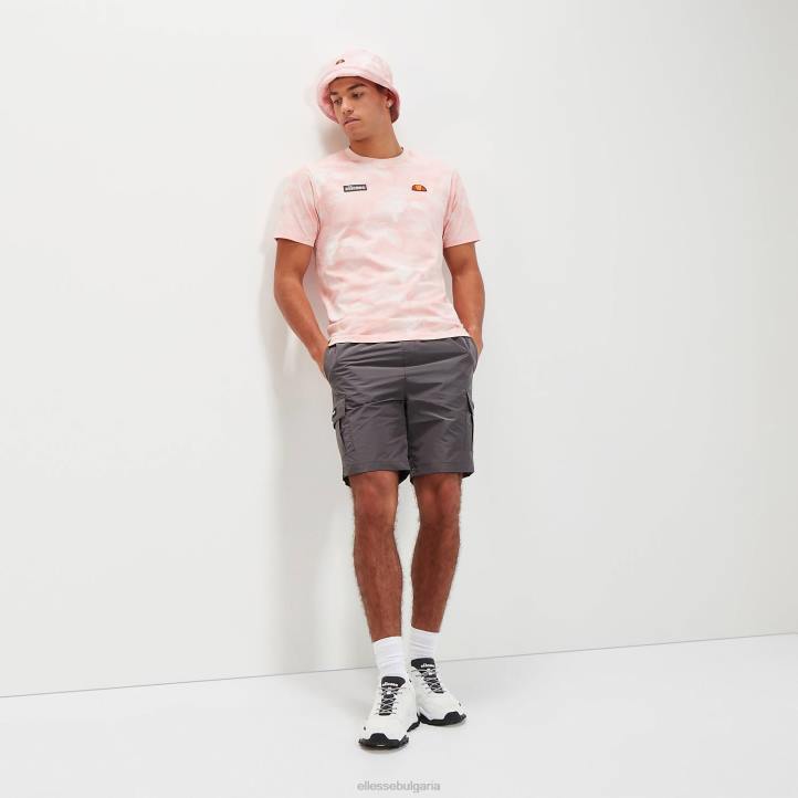 Ellesse мъже тениска на кристия светло розово облекло 80BR339