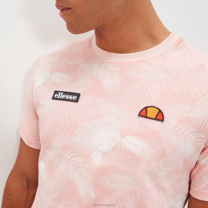 Ellesse мъже тениска на кристия светло розово облекло 80BR339