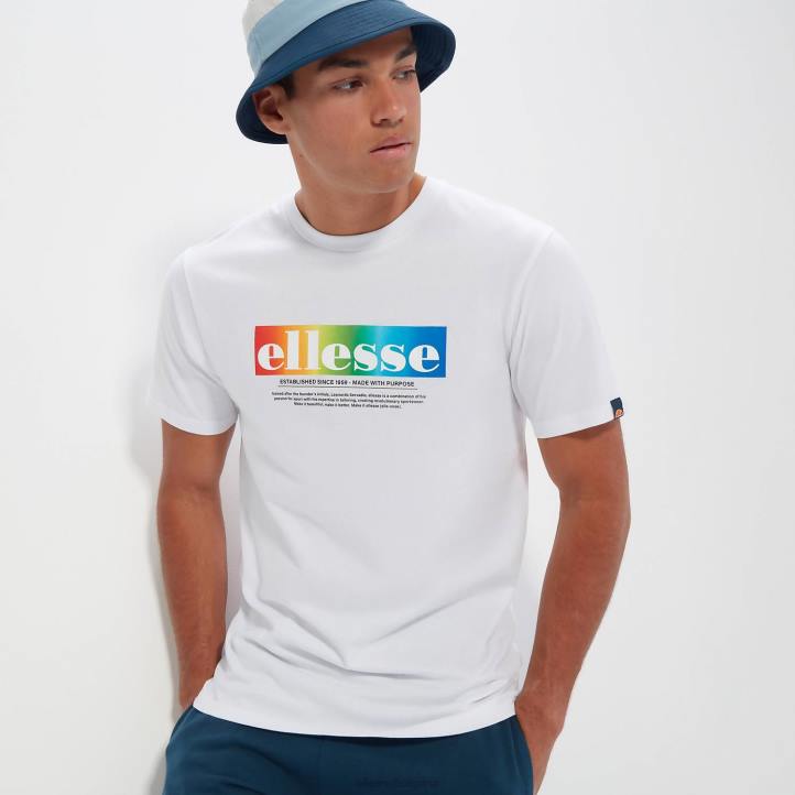 Ellesse мъже алегрио тениска бяло облекло 80BR357