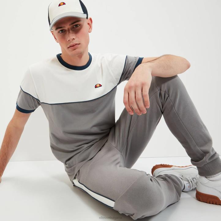 Ellesse мъже кабане тениска сиво облекло 80BR359