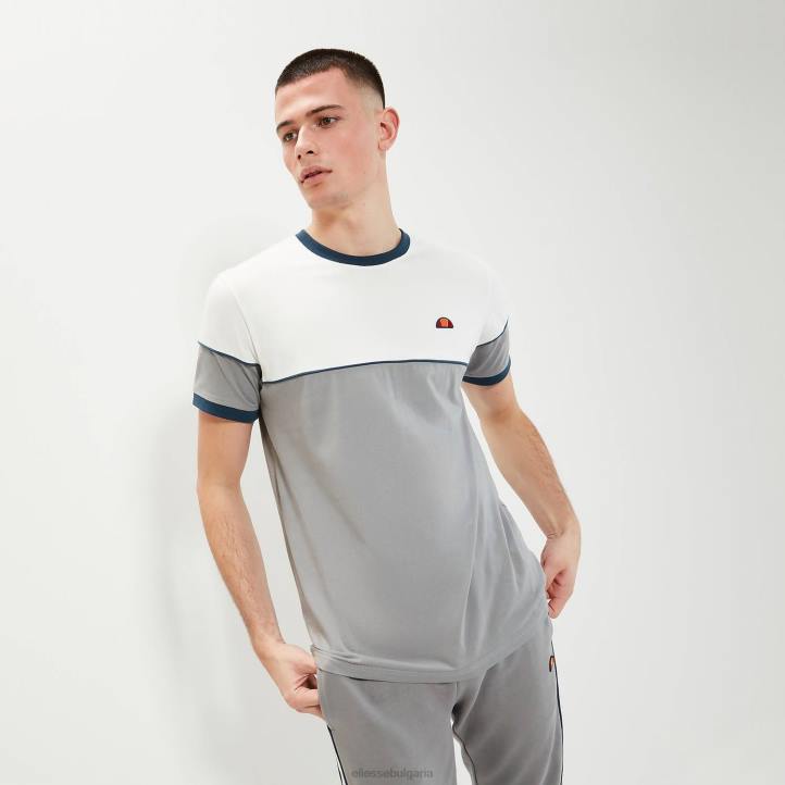 Ellesse мъже кабане тениска сиво облекло 80BR359