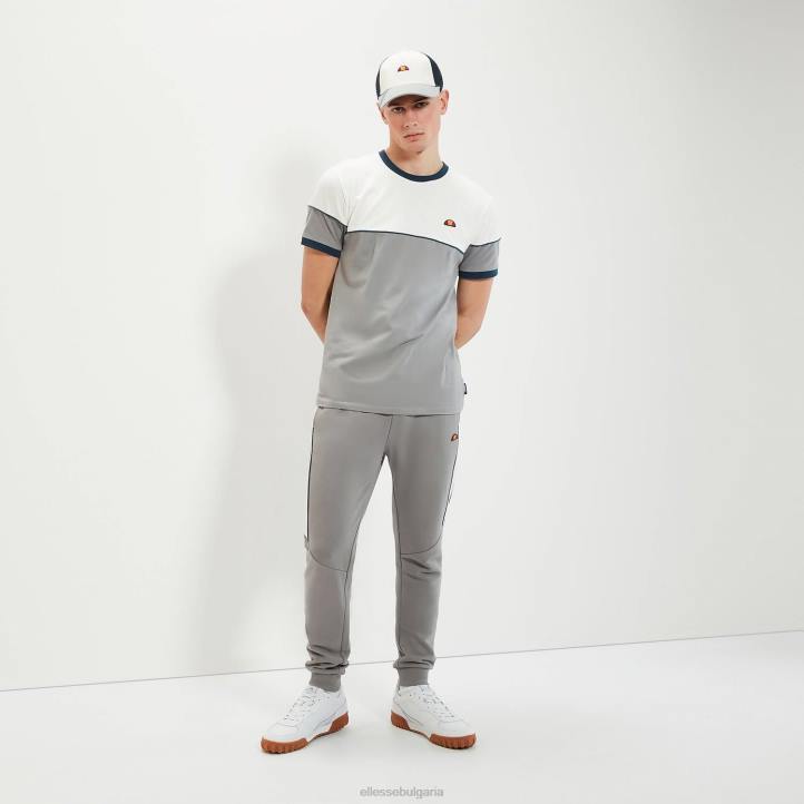 Ellesse мъже кабане тениска сиво облекло 80BR359