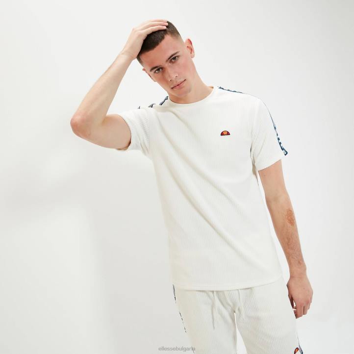 Ellesse мъже тениска мадори мръсно бяло облекло 80BR363