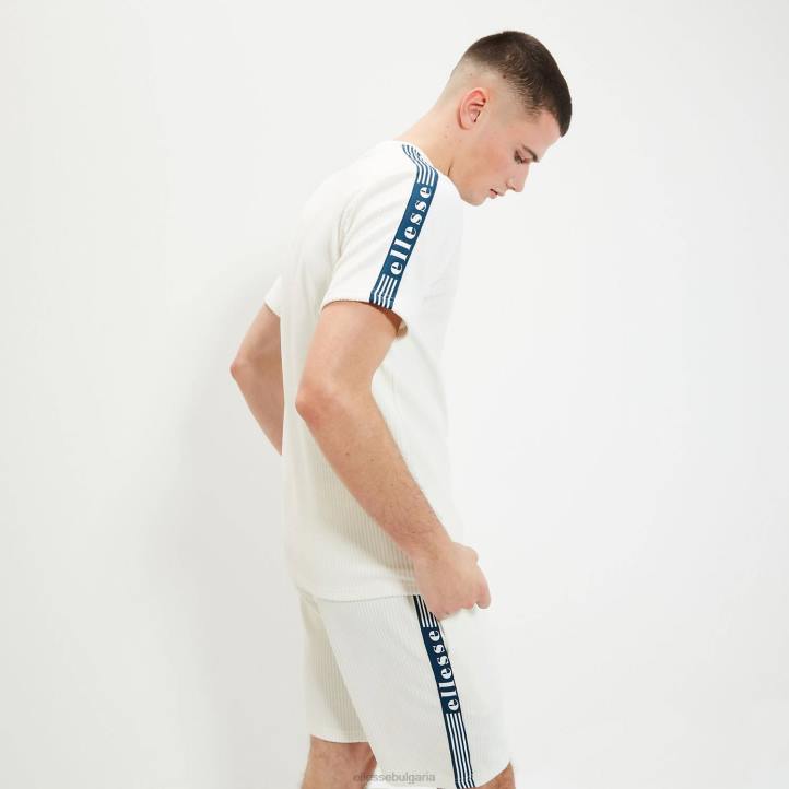 Ellesse мъже тениска мадори мръсно бяло облекло 80BR363