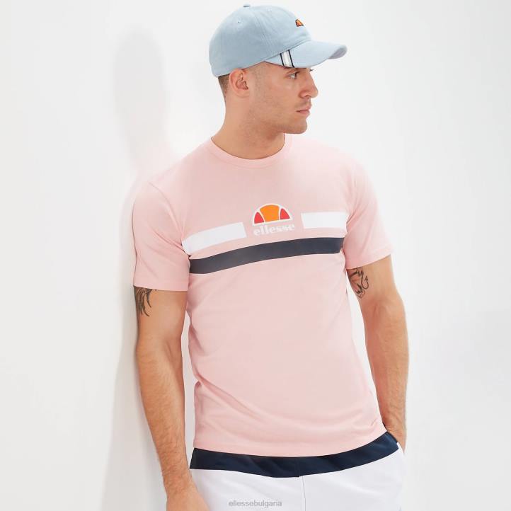 Ellesse мъже апрел тениска светло розово облекло 80BR370
