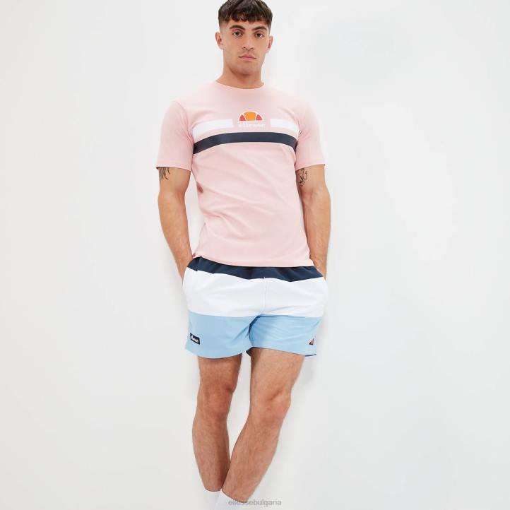 Ellesse мъже апрел тениска светло розово облекло 80BR370