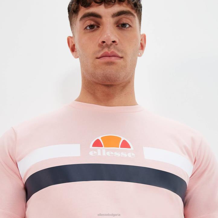 Ellesse мъже апрел тениска светло розово облекло 80BR370