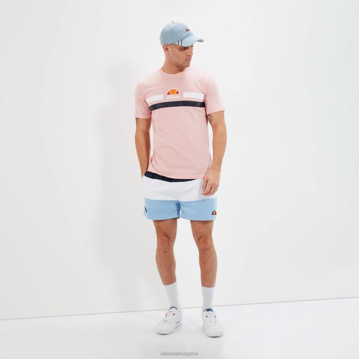 Ellesse мъже апрел тениска светло розово облекло 80BR370