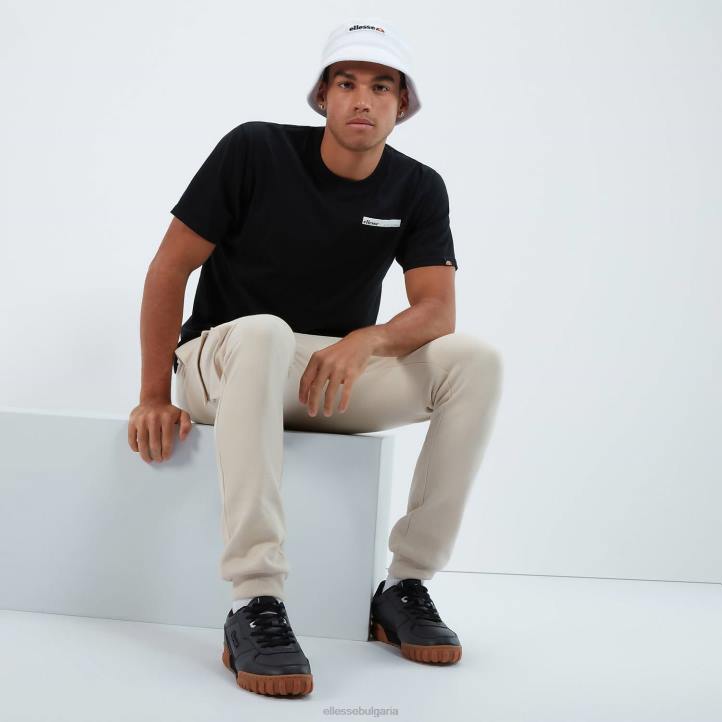 Ellesse мъже мета тениска черен облекло 80BR371