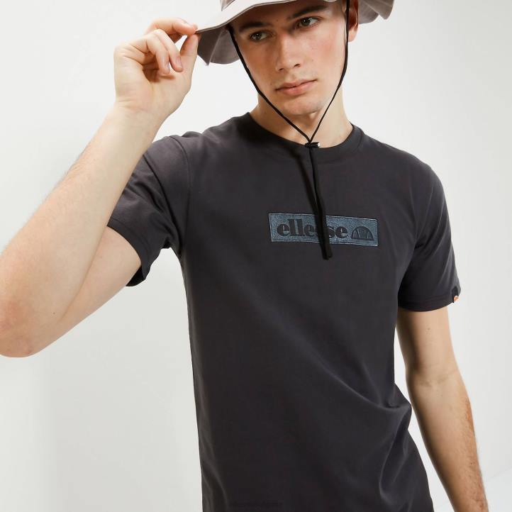 Ellesse мъже карпинон тениска черен облекло 80BR374