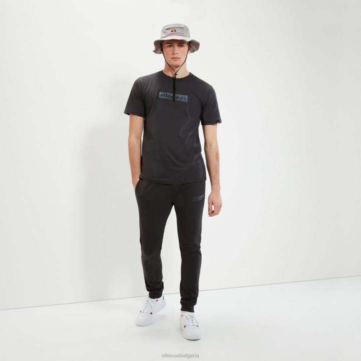 Ellesse мъже карпинон тениска черен облекло 80BR374