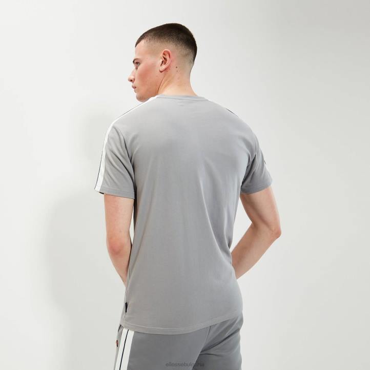 Ellesse мъже капурсо тениска сиво облекло 80BR377