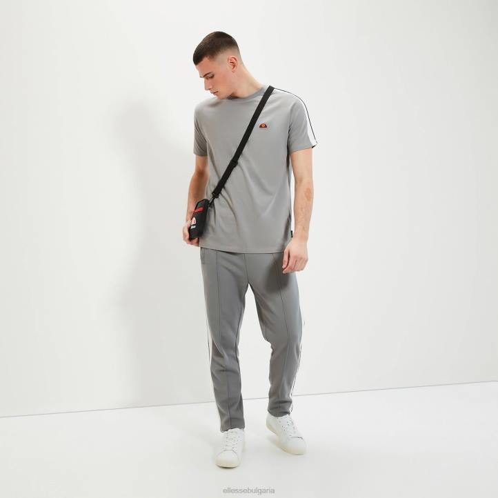 Ellesse мъже капурсо тениска сиво облекло 80BR377