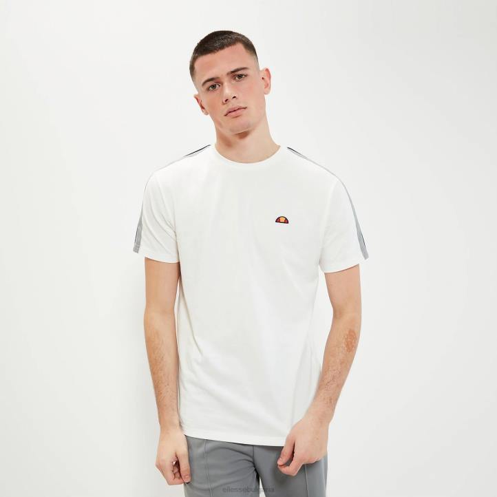 Ellesse мъже капурсо тениска мръсно бяло облекло 80BR379