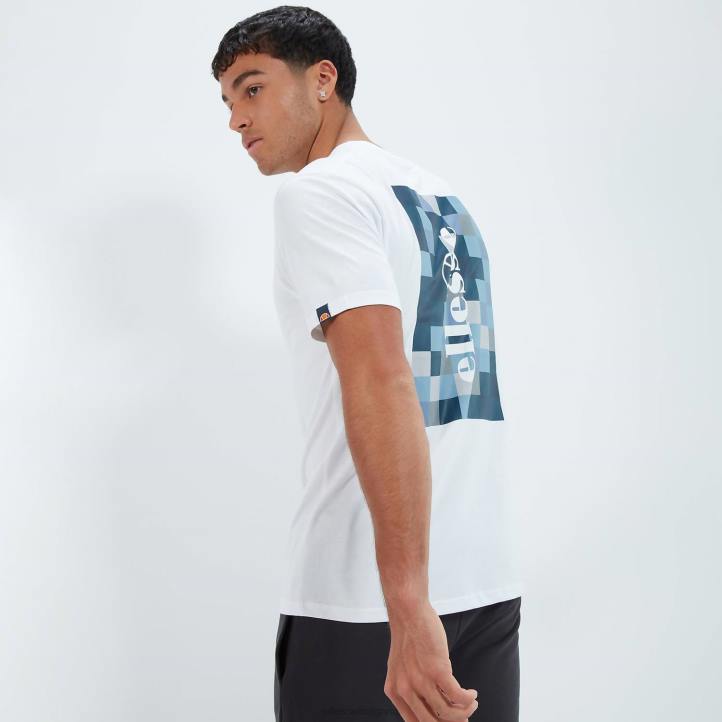 Ellesse мъже чело тениска мръсно бяло облекло 80BR380
