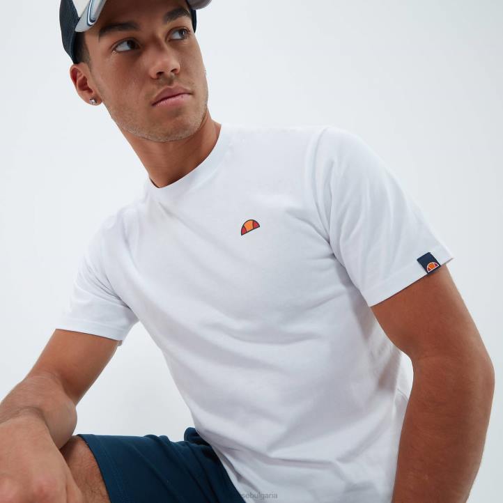 Ellesse мъже чело тениска бяло облекло 80BR381