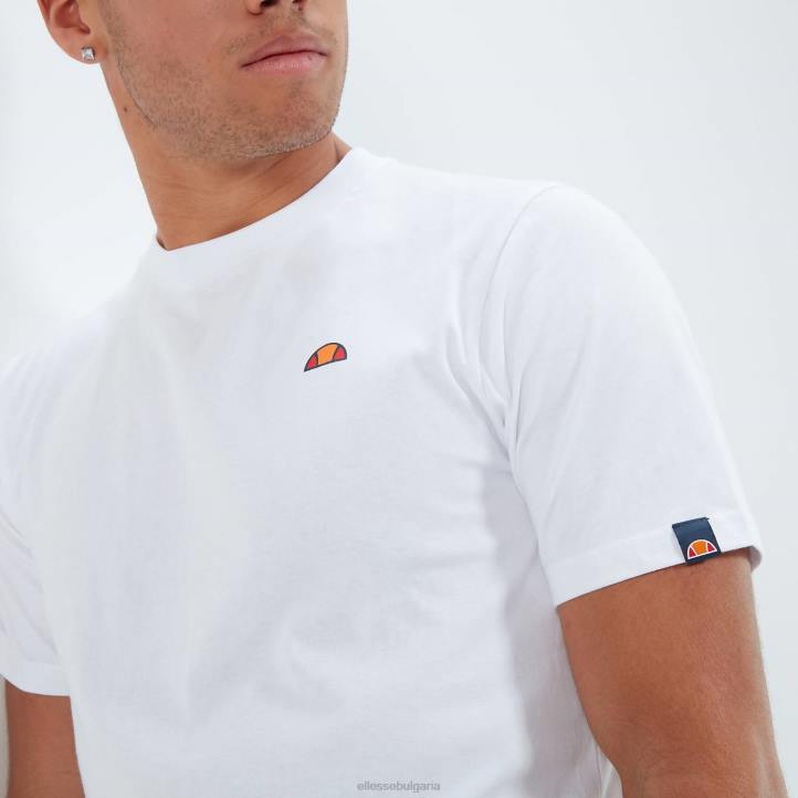 Ellesse мъже чело тениска бяло облекло 80BR381